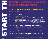 Usposabljanje »Potencial za spremembe – globalno učenje in človekove pravice« - PRESTAVLJENO