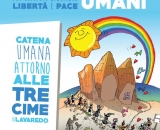 V Dolomitih (ali doma): Simbolni objem za svobodo, pravičnost, mir