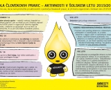 Koledar aktivnosti in ponudba brezplačnih delavnic za šolsko leto 2015/16