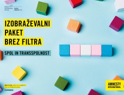 Izobraževalni paket Brez filtra: Spol in transspolnost