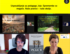 Usposabljanje 2021 o tem, da so spremembe mogoče